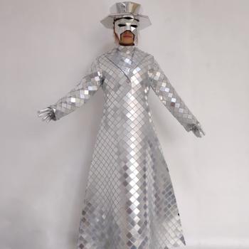 M-01 Silver Mirror Dress